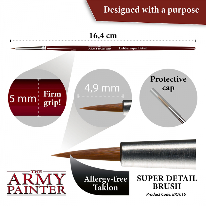 The Army Painter - Hobby Brush: Super Detail [3]