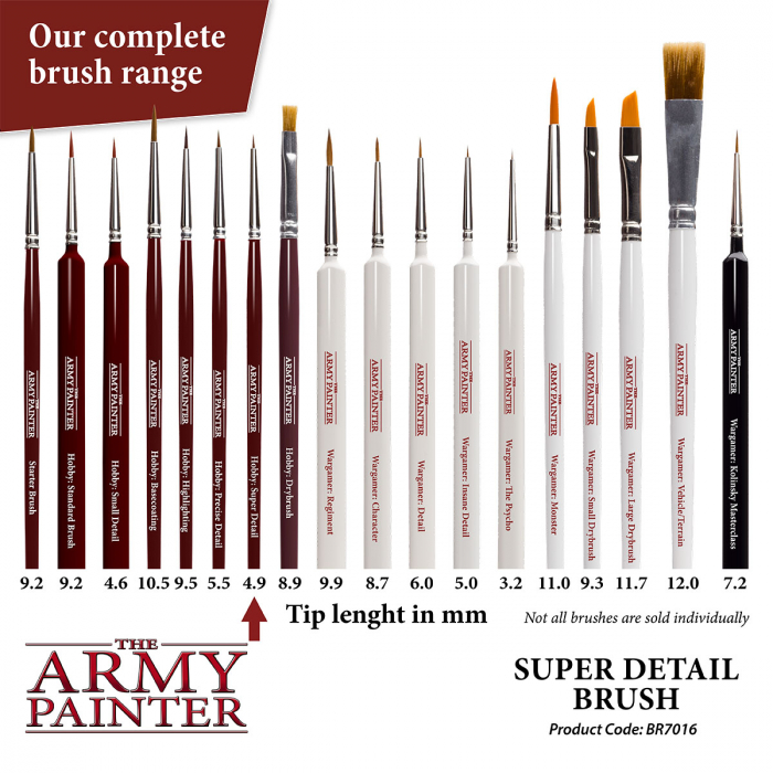 The Army Painter - Hobby Brush: Super Detail [4]