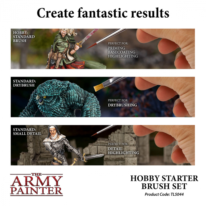 The Army Painter - Hobby Starter Brush Set [2]
