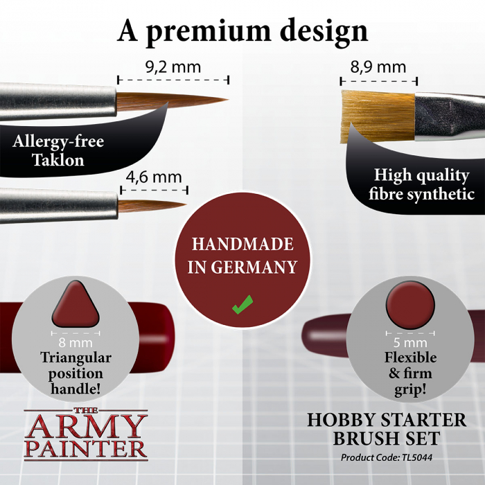 The Army Painter - Hobby Starter Brush Set [3]