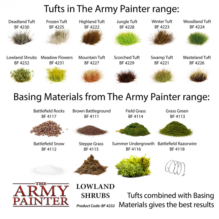 The Army Painter - Lowland Shrubs [6]