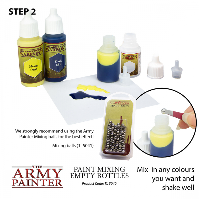 The Army Painter - Paint Mixing Empty Bottles [4]