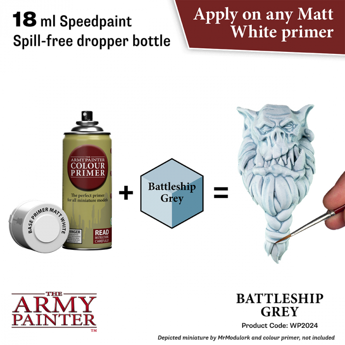 The Army Painter - Speedpaint: Battleship Grey [2]