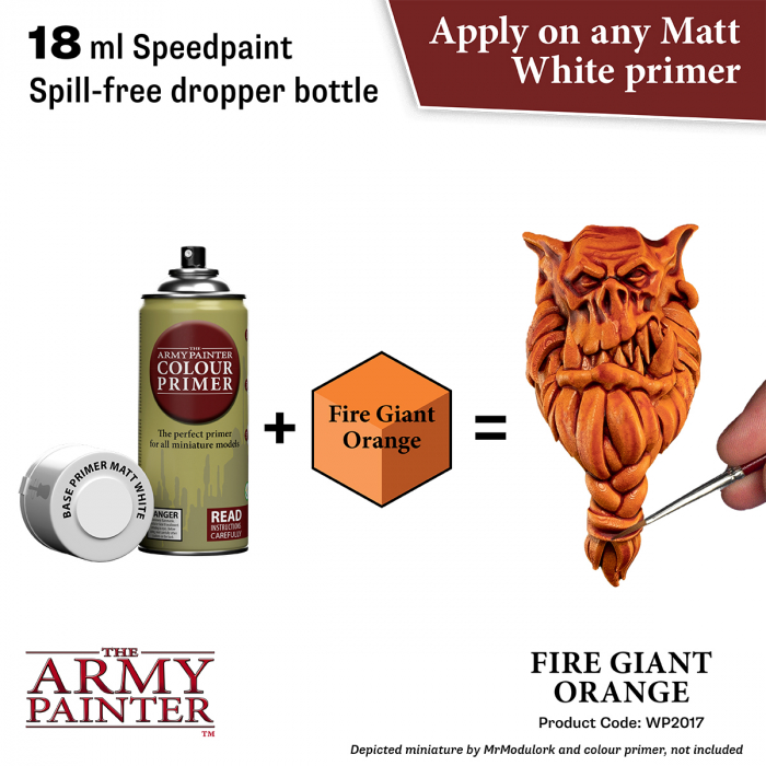 The Army Painter - Speedpaint: Fire Giant Orange [2]