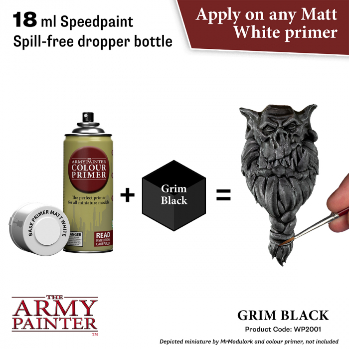 The Army Painter - Speedpaint: Grim Black [2]