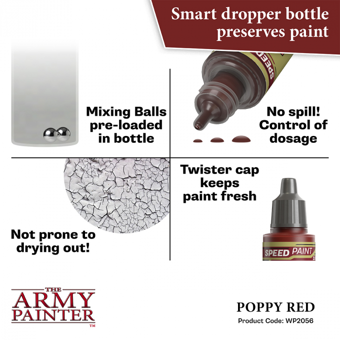 The Army Painter - Speedpaint: Poppy Red [3]