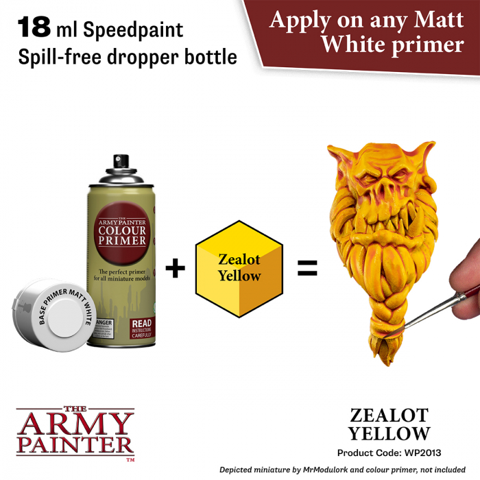 The Army Painter - Speedpaint: Zealot Yellow [2]