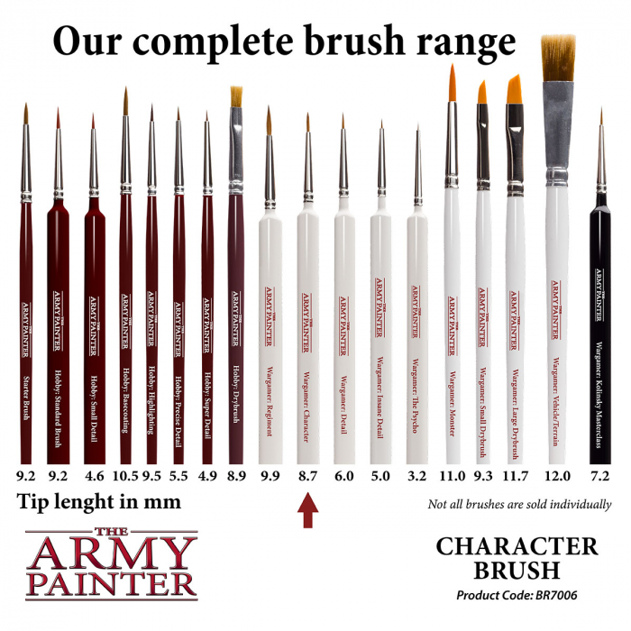 The Army Painter - Wargamer Brush: Character [4]