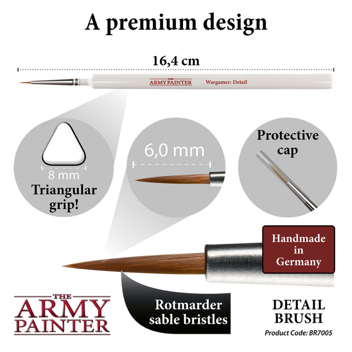 The Army Painter - Wargamer Brush: Detail [3]