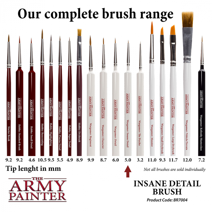 The Army Painter - Wargamer Brush: Insane Detail [4]