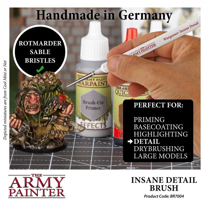 The Army Painter - Wargamer Brush: Insane Detail [2]