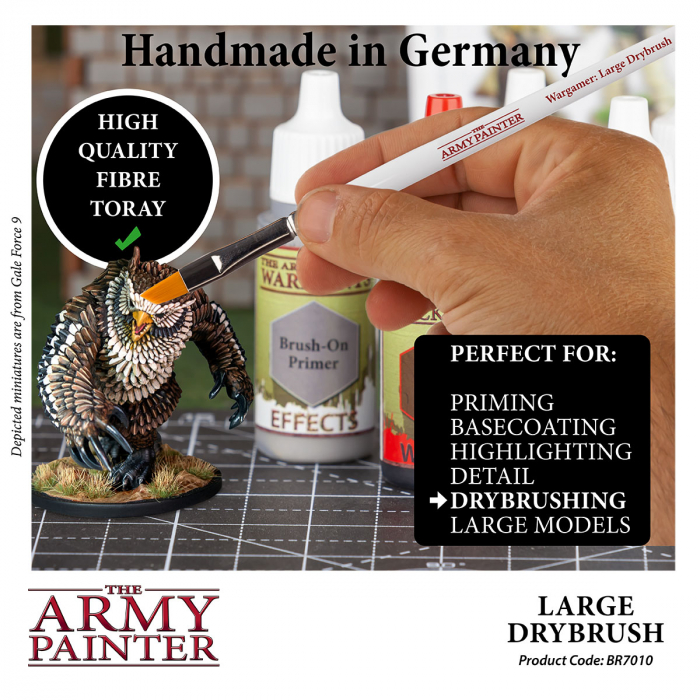 The Army Painter - Wargamer Brush: Large Drybrush [2]