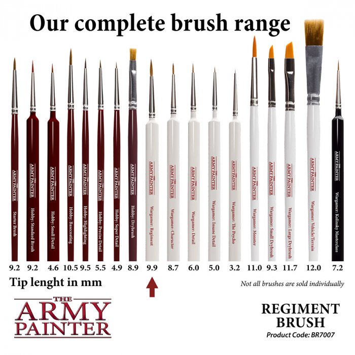 The Army Painter - Wargamer Brush: Regiment [4]