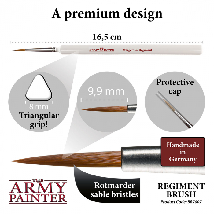 The Army Painter - Wargamer Brush: Regiment [3]