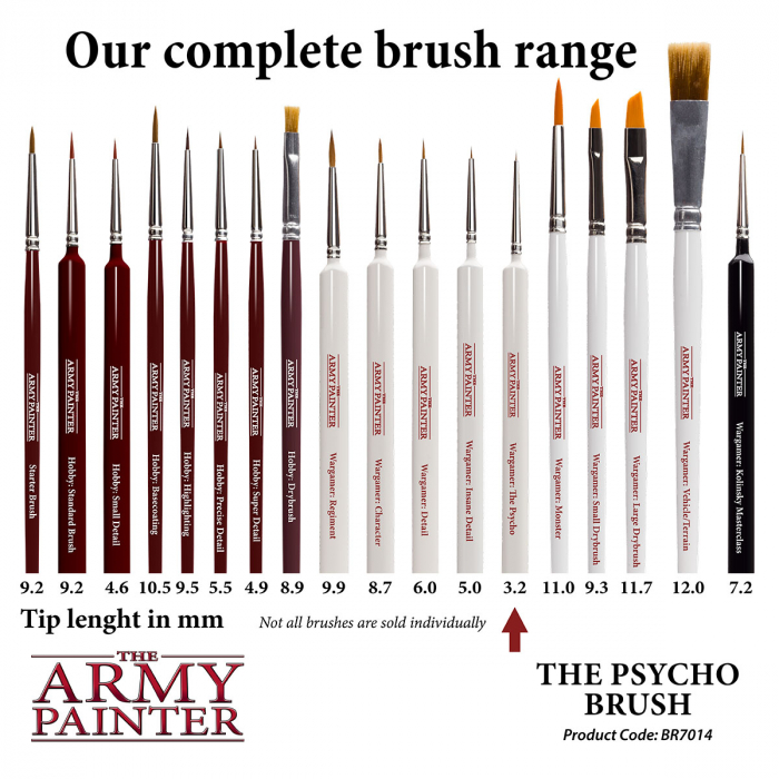 The Army Painter - Wargamer Brush: The Psycho [4]
