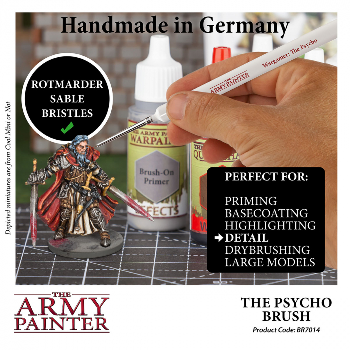 The Army Painter - Wargamer Brush: The Psycho [2]