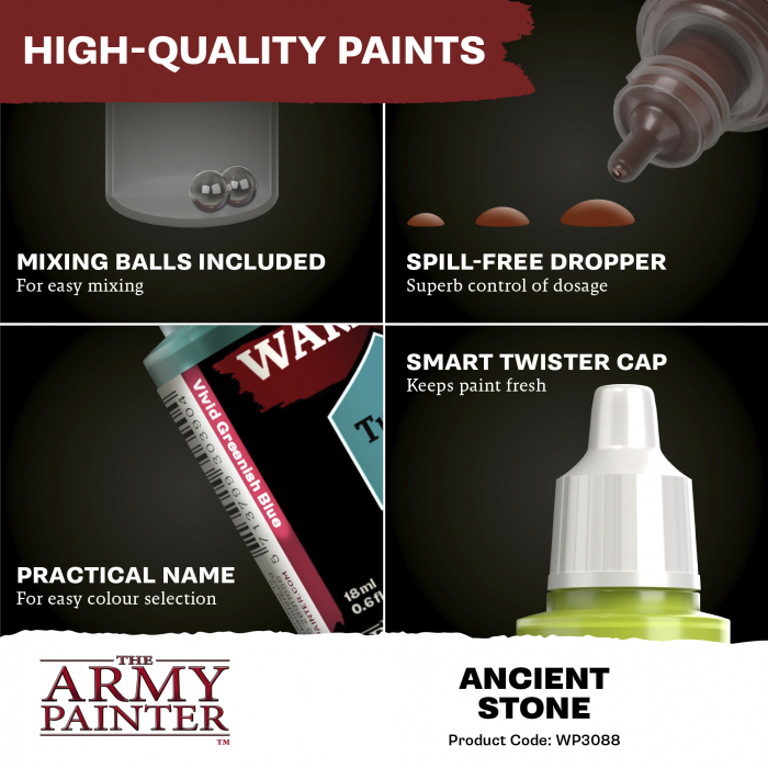 The Army Painter - Warpaints Fanatic: Ancient Stone [4]