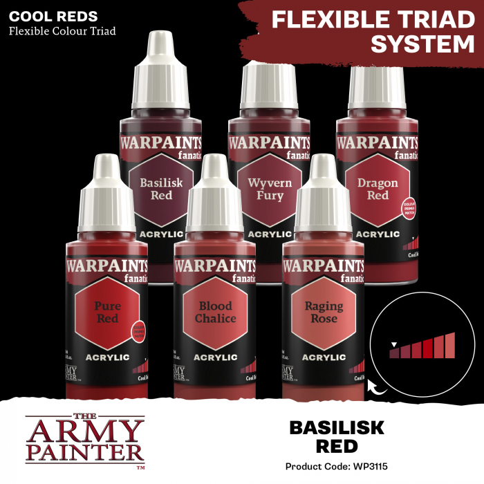 The Army Painter - Warpaints Fanatic: Basilisk Red [3]