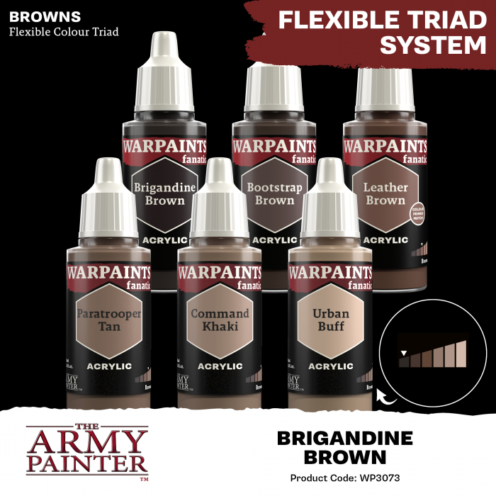 The Army Painter - Warpaints Fanatic: Brigandine Brown [3]