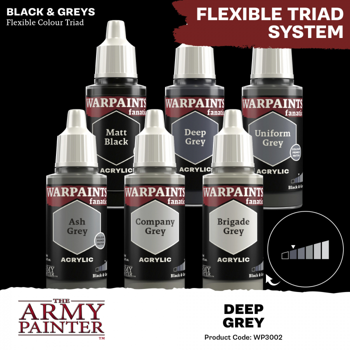 The Army Painter - Warpaints Fanatic: Deep Grey [3]