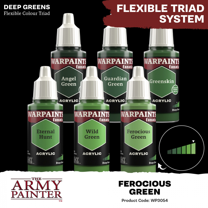 The Army Painter - Warpaints Fanatic: Ferocious Green [3]