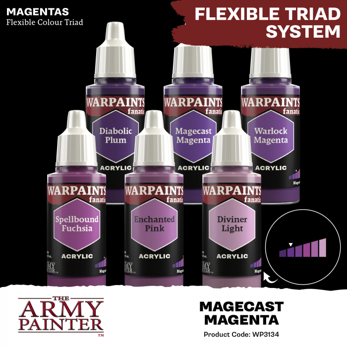 The Army Painter - Warpaints Fanatic: Magecast Magenta [3]