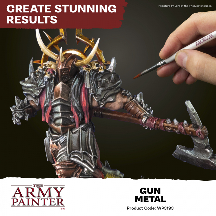 The Army Painter - Warpaints Fanatic Metallic: Gun Metal [2]