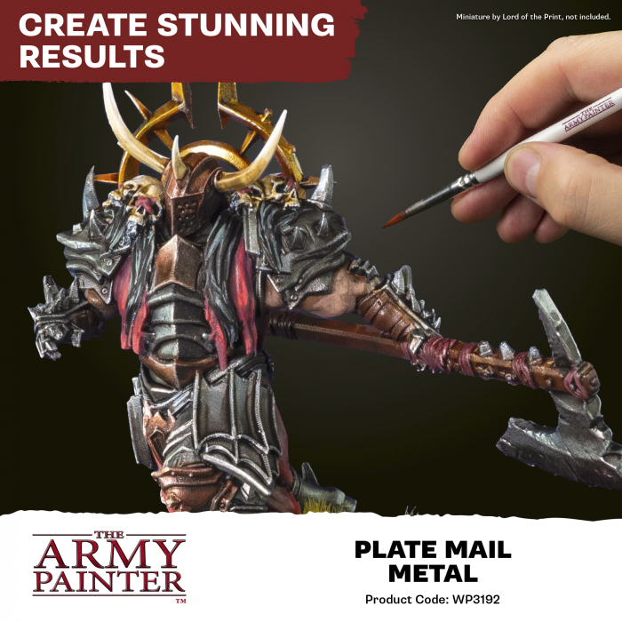 The Army Painter - Warpaints Fanatic Metallic: Plate Mail Metal [2]