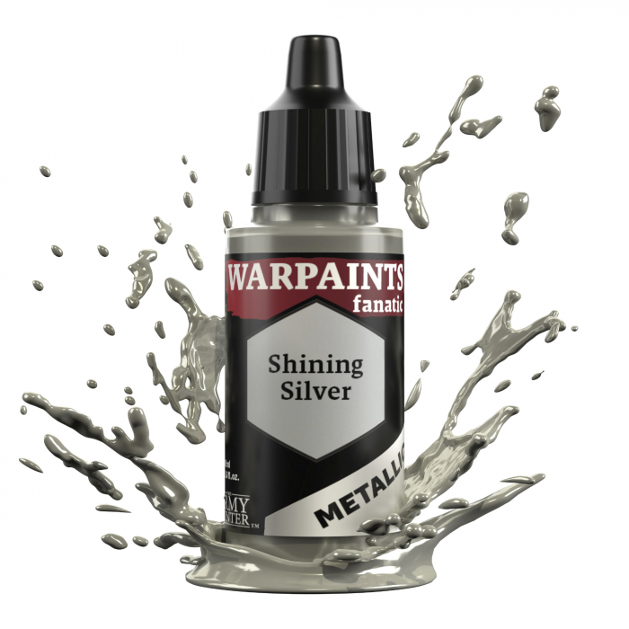 The Army Painter - Warpaints Fanatic Metallic:  Shining Silver [1]