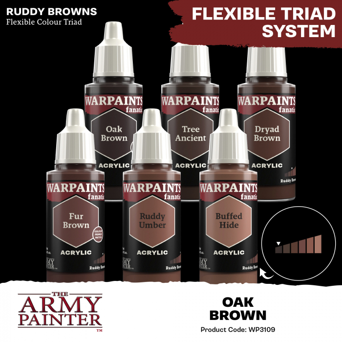 The Army Painter - Warpaints Fanatic: Oak Brown [3]