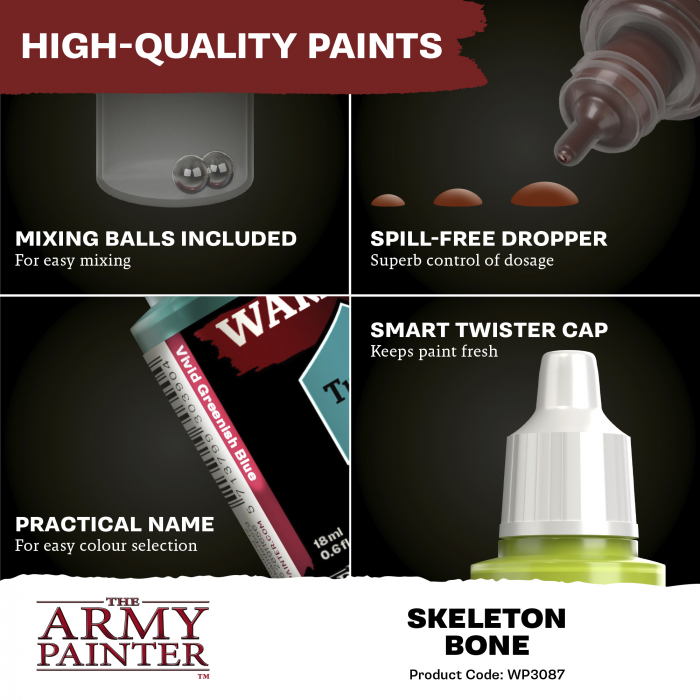 The Army Painter - Warpaints Fanatic: Skeleton Bone [4]