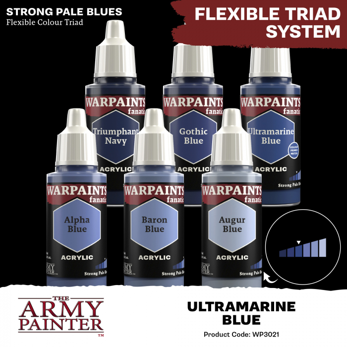The Army Painter - Warpaints Fanatic: Ultramarine Blue [3]