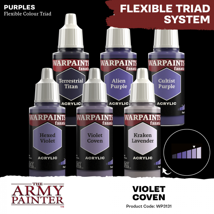 The Army Painter - Warpaints Fanatic: Violet Coven [3]