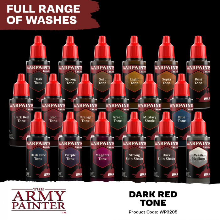 The Army Painter - Warpaints Fanatic Wash: Dark Red Tone [2]