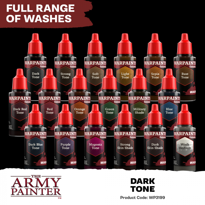 The Army Painter - Warpaints Fanatic Wash: Dark Tone [2]