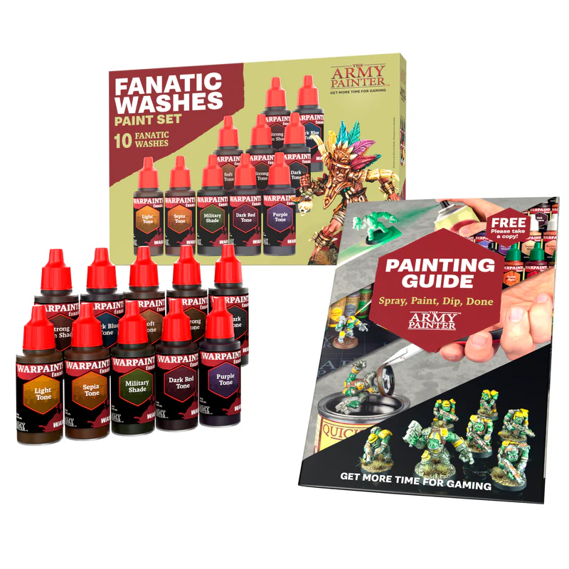 The Army Painter - Warpaints Fanatic: Washes Paint Set [2]