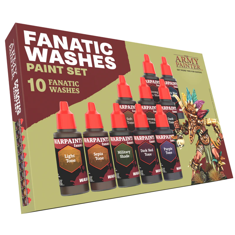 The Army Painter - Warpaints Fanatic: Washes Paint Set [1]
