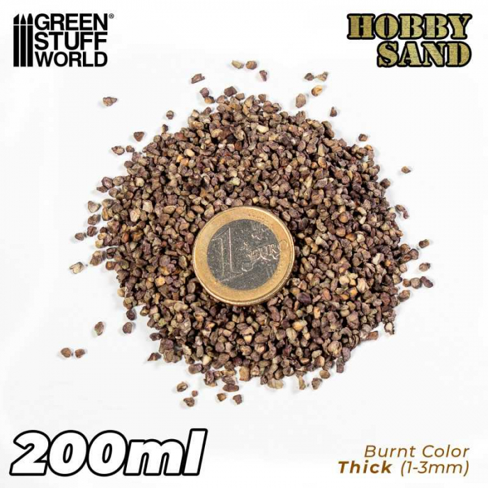 GSW - Thick Hobby Sand - Burnt Bown 200ml [2]