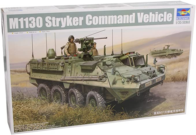 Trumpeter 00397 - 1:35 M1130 Stryker Command Vehicle [1]