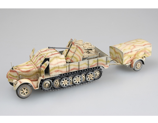 Trumpeter 01527 - 1:35 German 3,7Cm Flak 43 Auf Selbstfahrlafette Sd.Kfz. 7/2 [2]