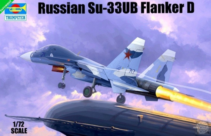 Trumpeter 01669 - 1:72 Russian Su-33UB Flanker D   [1]