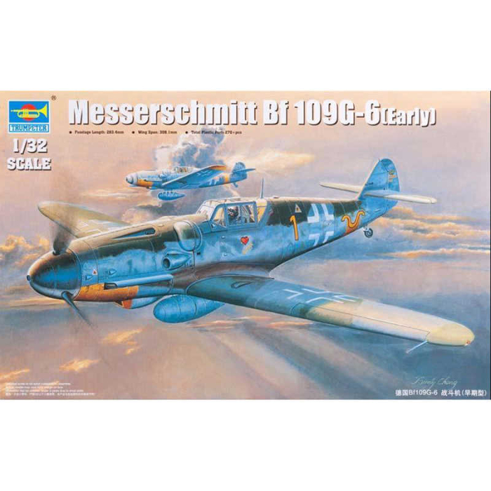 Trumpeter 02296 - 1:32 Messerschmitt Bf 109G-6 (Early) [1]