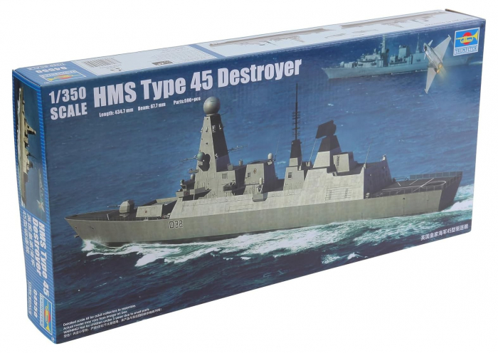 Trumpeter 04550 - 1:350 HMS Type 45 Destroyer [1]