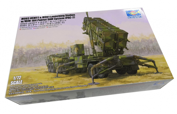 Trumpeter 07158 - 1:72 M983 HEMTT and M901 Launching Station with MIM-104 Patriot SAM System (PAC-2) [1]