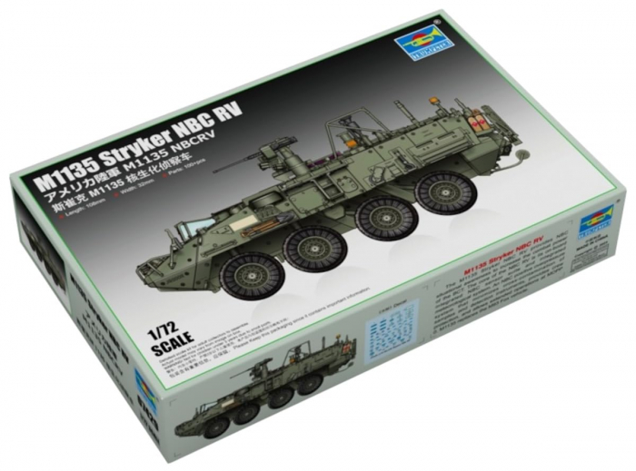 Trumpeter 07429 - 1:72 US M1135 Stryker NBC RV [1]