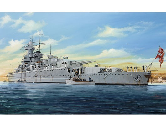 Trumpeter 5316 - 1:350 German Pocket Battleship (Panzer Schiff) Admiral Graf Spee [1]
