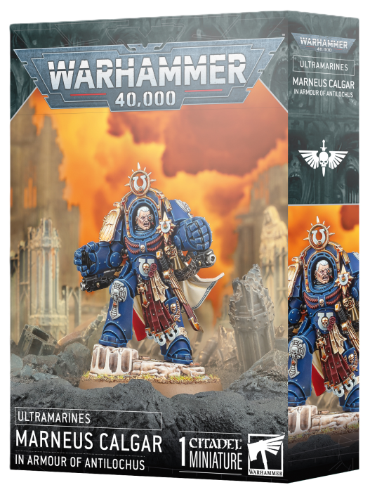 Ultramarines Marneus Calgar In Armour Of Antilochus [1]
