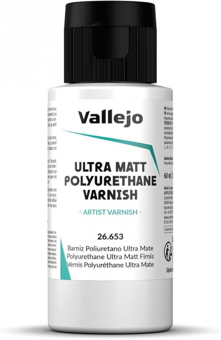 Vallejo 26653 - Polyurethane Ultra Matt Varnish 60ml [1]