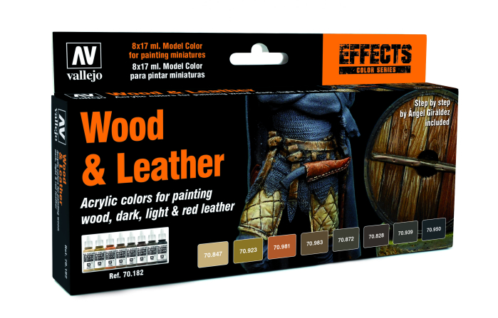 Vallejo 70182 - Wood & Leather (8) By Angel Giraldez [1]