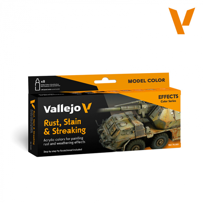 Vallejo 70183 - Rust, Stain & Streaking (8) by Scratchmod [1]
